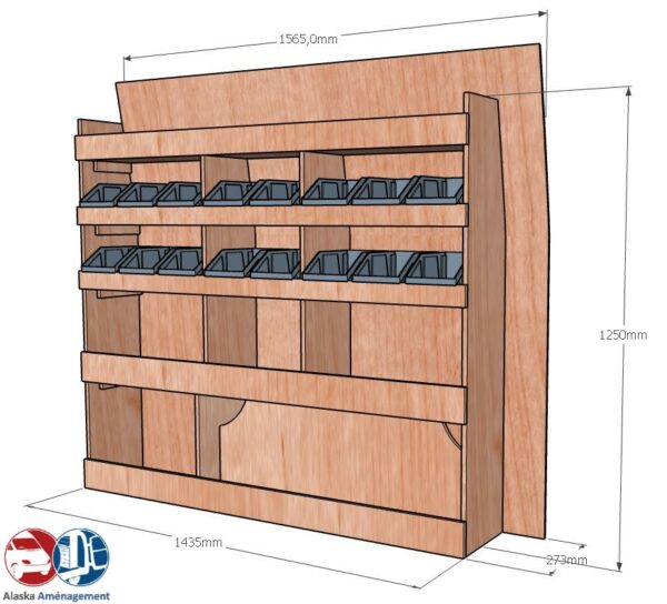 Custom I L2H1 KRD101 COTES - Aménagement Utilitaire Île-de-France & Livraison
