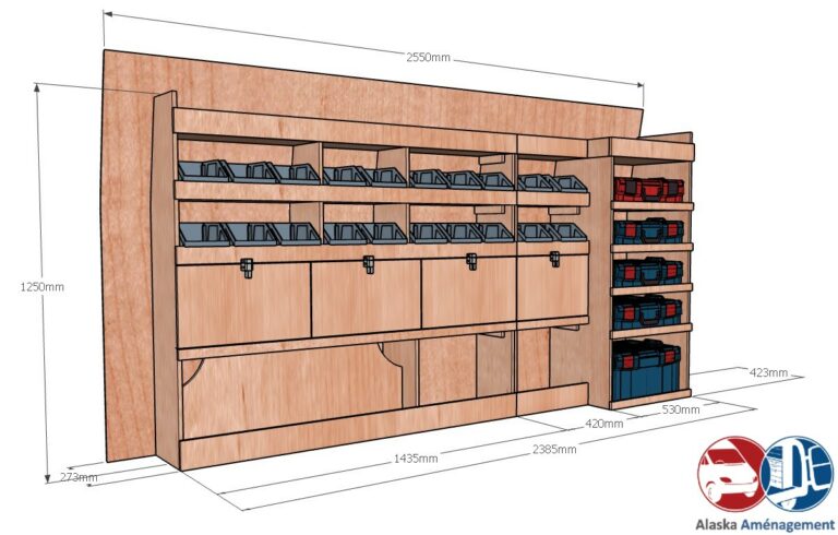 Meuble latéral Gauche KRMG002-N - vue 3