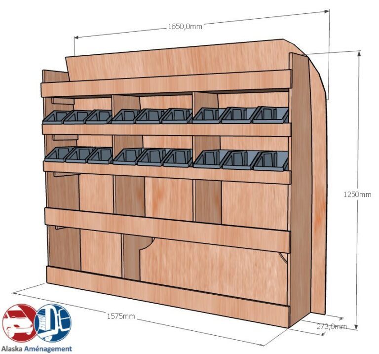 Meuble latéral Droite KRD101-N - vue 3