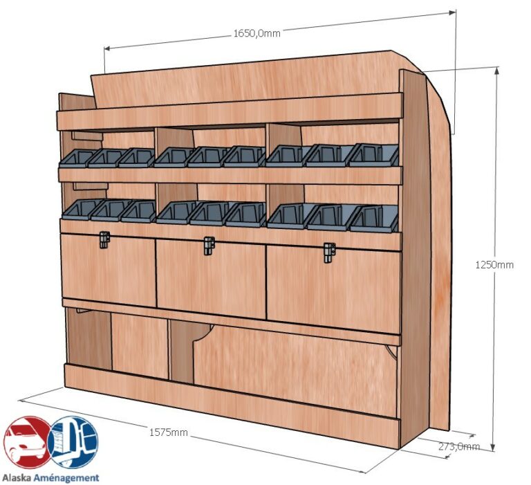 Meuble latéral Droite KRD102-N - vue 3