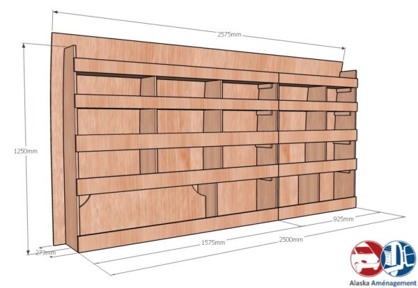 Custom II L2H1 KRG COTES - Aménagement Utilitaire Île-de-France & Livraison