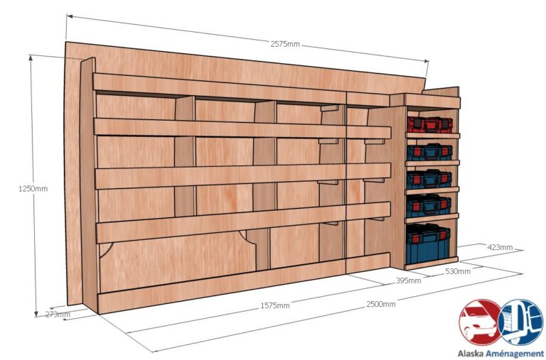Meuble latéral Gauche KRMG-N - vue 3