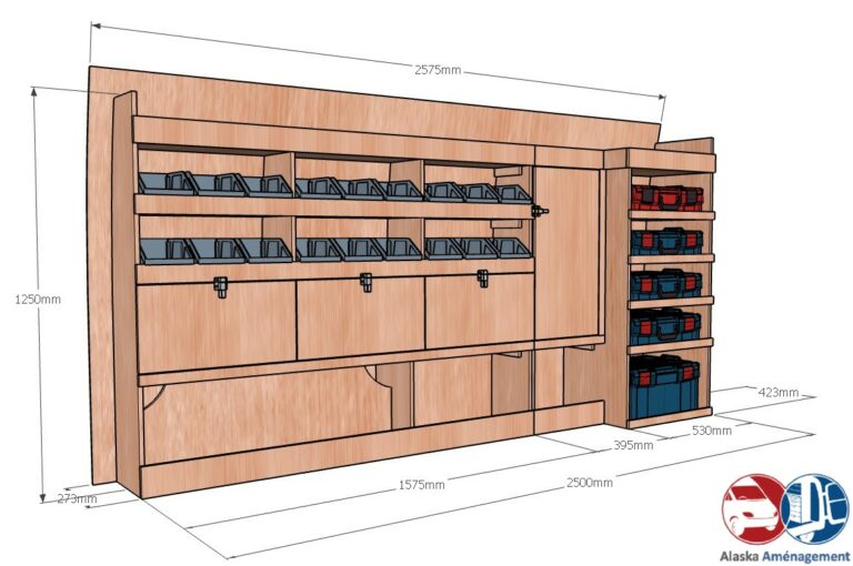Meuble latéral Gauche KRMG003-N - vue 3