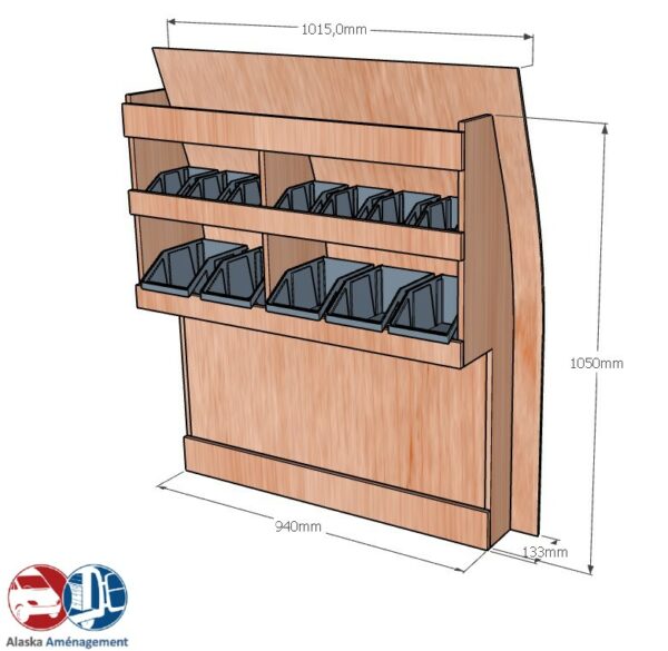 Express Van KRD DC101 COTES - Aménagement Utilitaire Île-de-France & Livraison