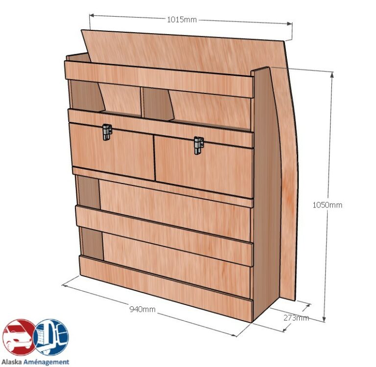 Meuble latéral Droite KRD102-N - vue 3