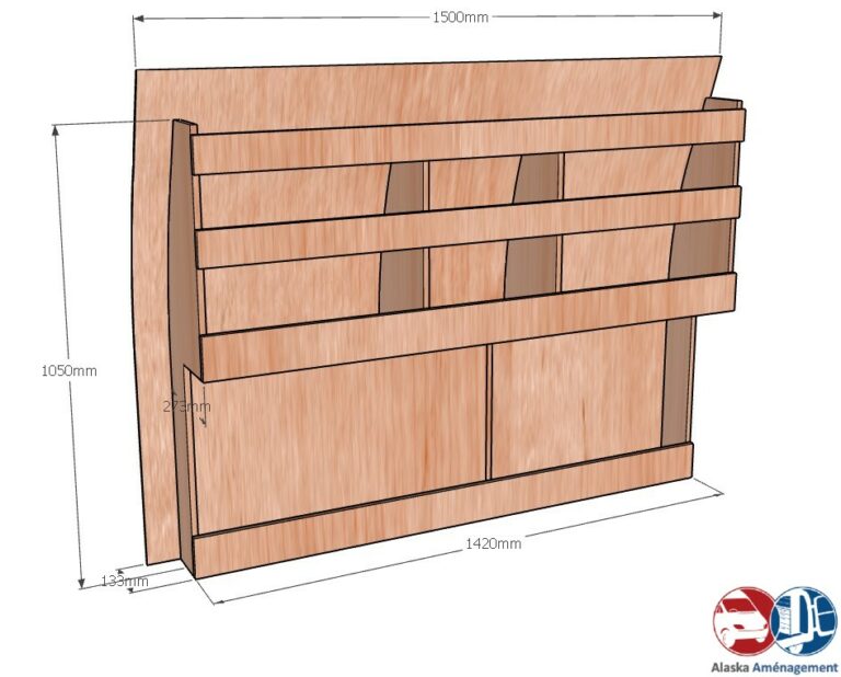 Meuble latéral Gauche KRG-DC-N - vue 3
