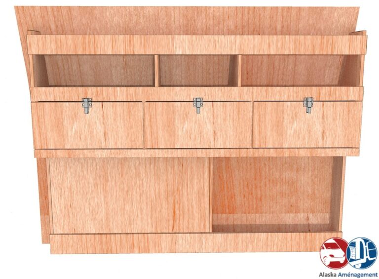 Meuble latéral Gauche KRG-DC002-N - vue 2