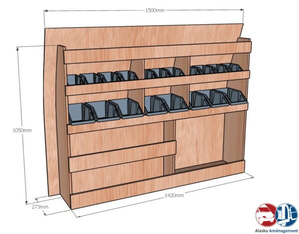 Express Van KRG001 COTES - Aménagement Utilitaire Île-de-France & Livraison