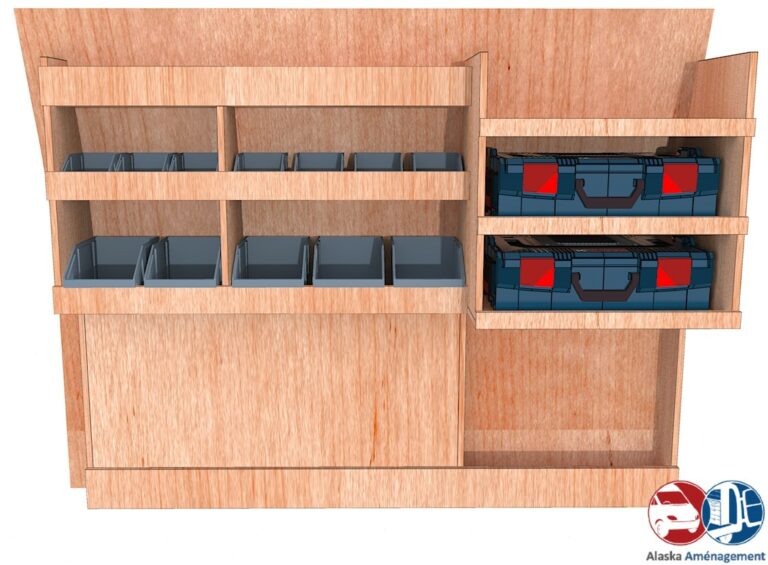 Meuble latéral Gauche KRMG-DC001-N - vue 2