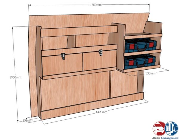 Express Van KRMG DC002 COTES - Aménagement Utilitaire Île-de-France & Livraison