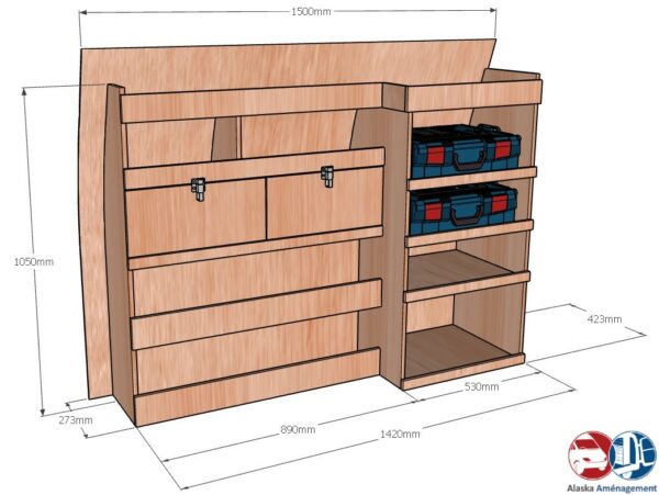 Express Van KRMG002 COTES - Aménagement Utilitaire Île-de-France & Livraison