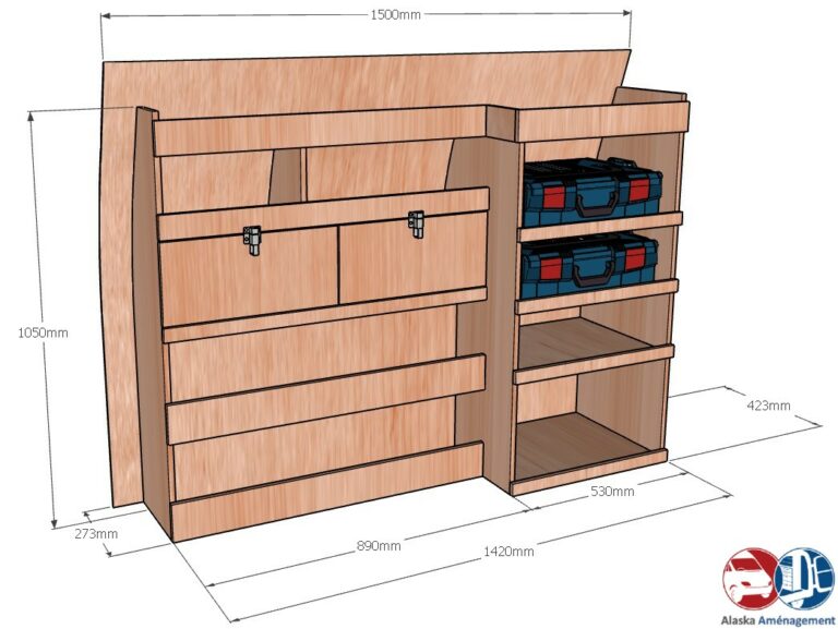 Meuble latéral Gauche KRMG002-N - vue 3