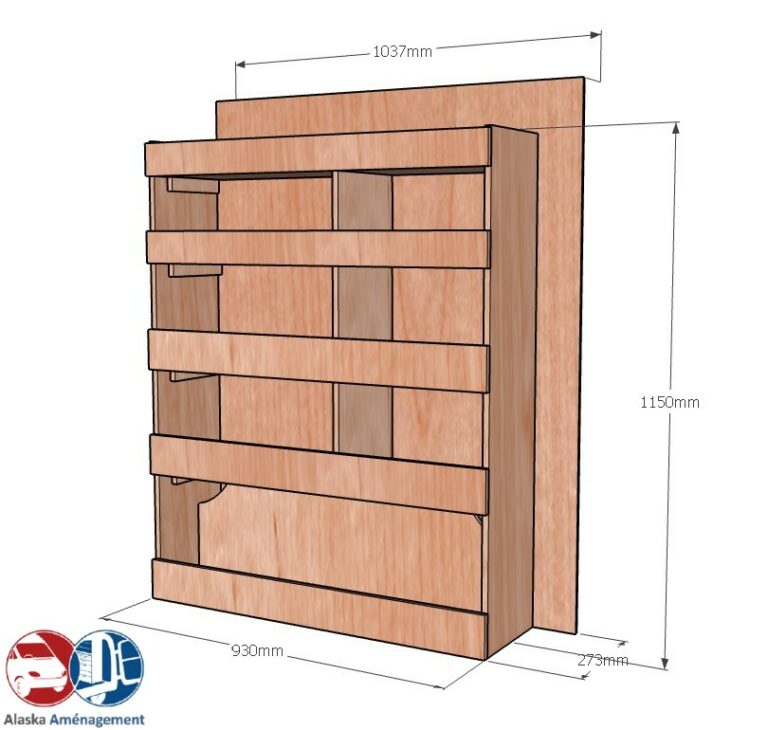 Meuble latéral Droite KRD-N - vue 3