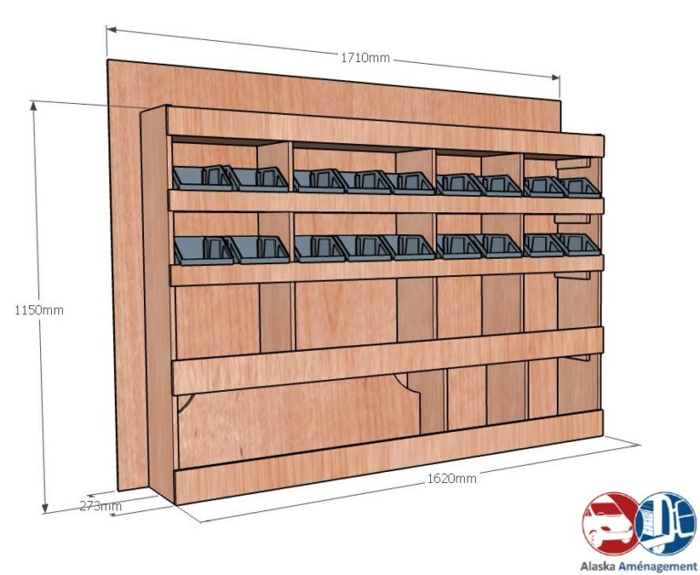 Meuble latéral Gauche KRG001-N - vue 3