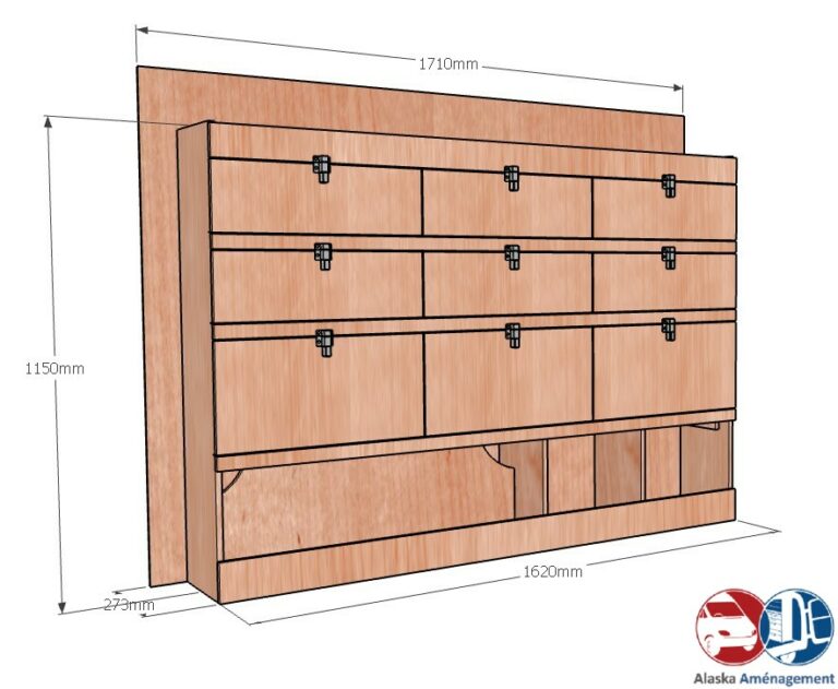 Meuble latéral Gauche KRG004-N - vue 3