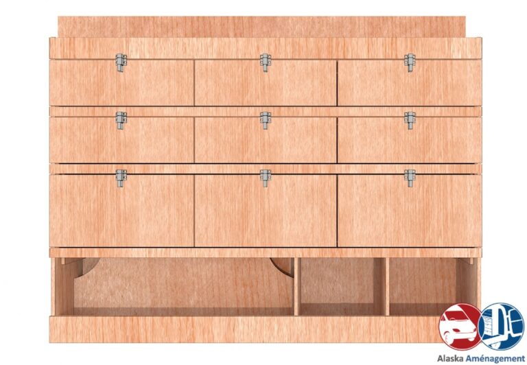 Meuble latéral Gauche KRG004-N - vue 2