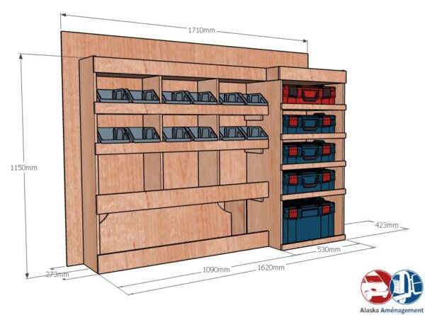 JUMPY III XS KRMG001 COTES - Aménagement Utilitaire Île-de-France & Livraison
