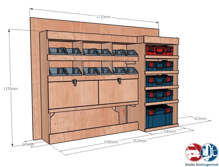 Meuble latéral Gauche KRMG002-N - vue 3