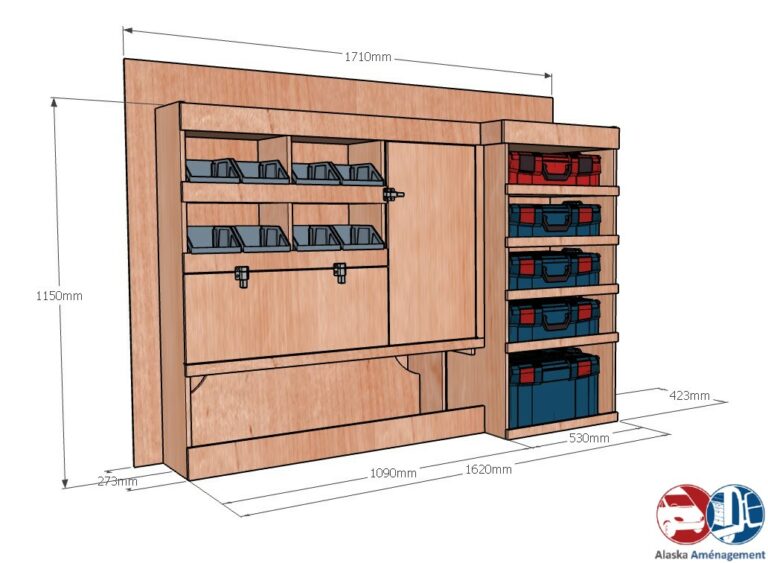 Meuble latéral Gauche KRMG003-N - vue 3