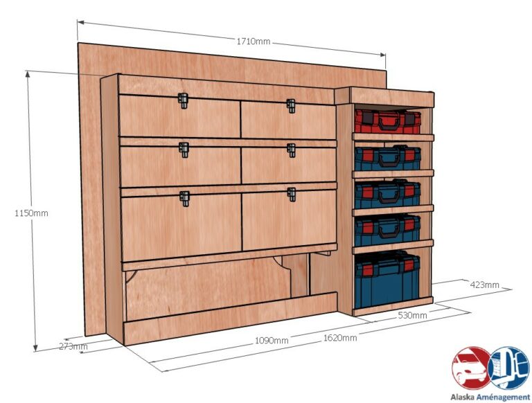 Meuble latéral Gauche KRMG004-N - vue 3