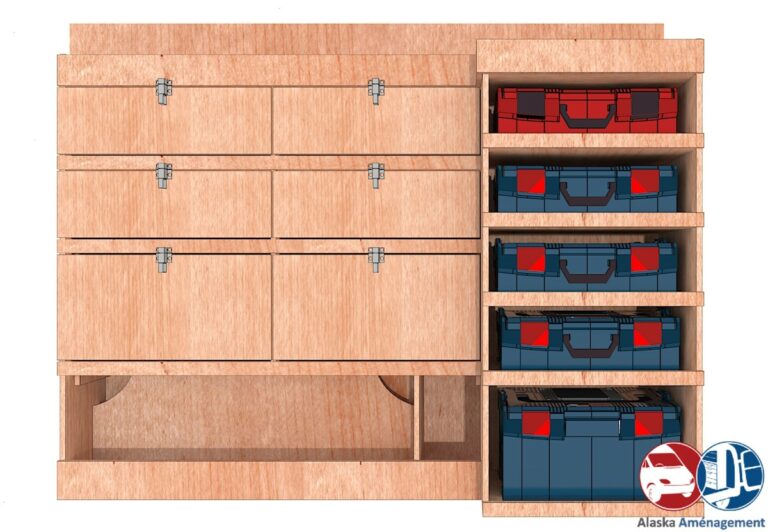 Meuble latéral Gauche KRMG004-N - vue 2