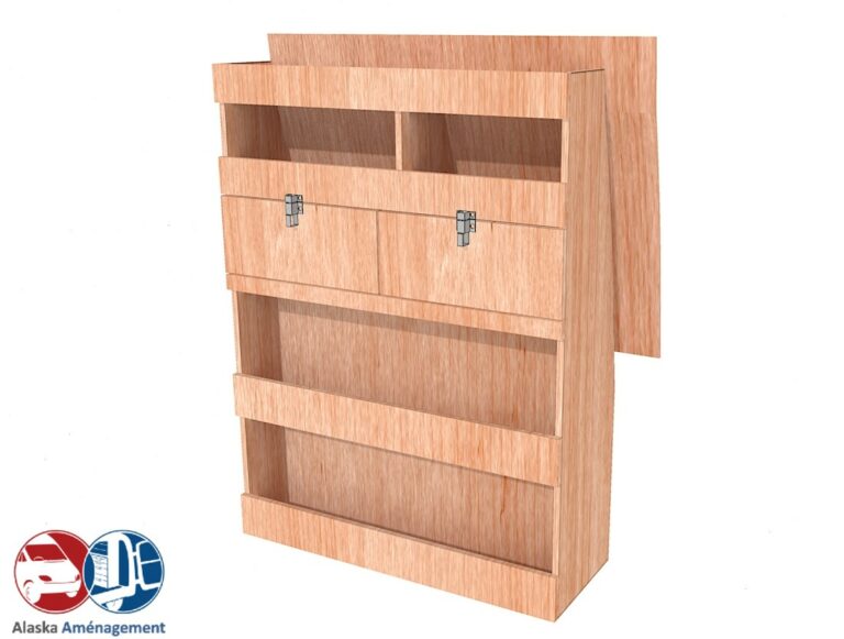 Meuble latéral Droite KRD102-N - vue 1