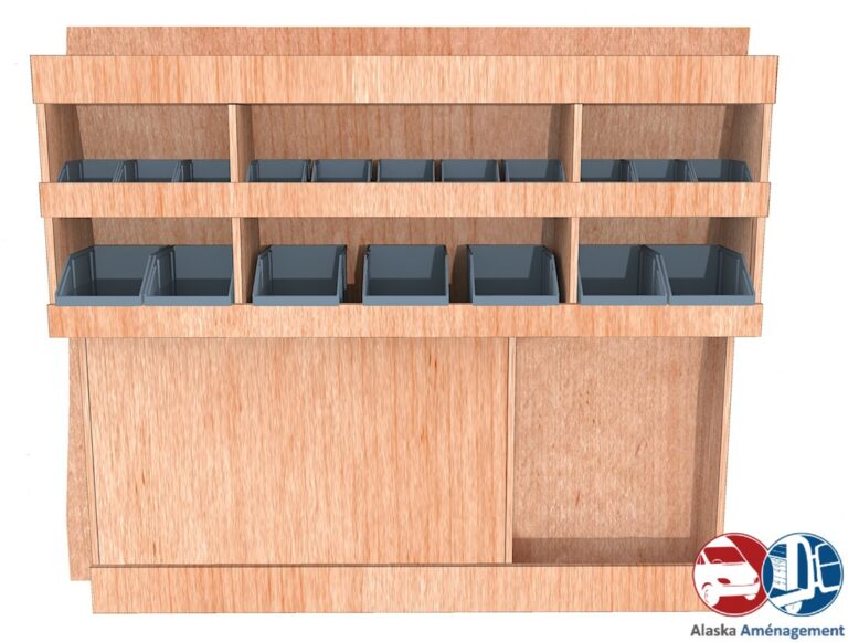 Meuble latéral Gauche KRG-DC001-N - vue 2