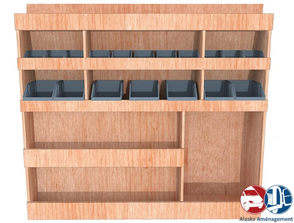 Kangoo Van III L1 APL KRG001 F - Aménagement Utilitaire Île-de-France & Livraison