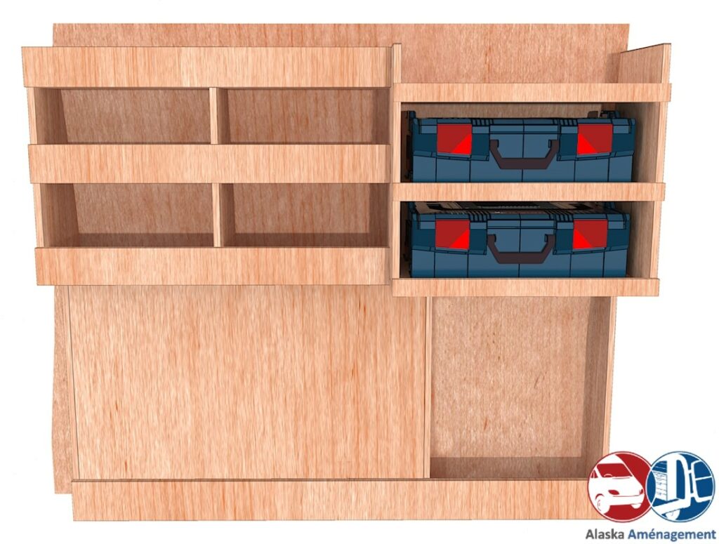 Kangoo Van III L1 APL KRMG DC F - Aménagement Utilitaire Île-de-France & Livraison