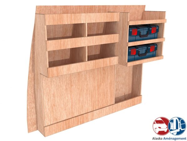 Kangoo Van III L1 APL KRMG DC P - Aménagement Utilitaire Île-de-France & Livraison