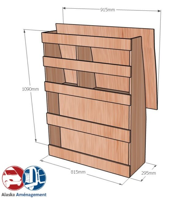 Kangoo Van III L1 KRD COTES - Aménagement Utilitaire Île-de-France & Livraison