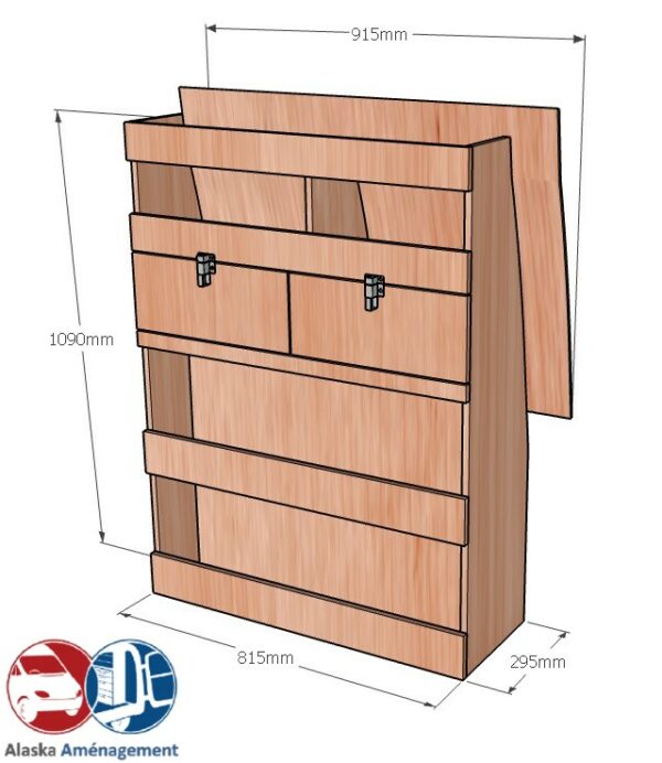 Kangoo Van III L1 KRD102 COTES - Aménagement Utilitaire Île-de-France & Livraison