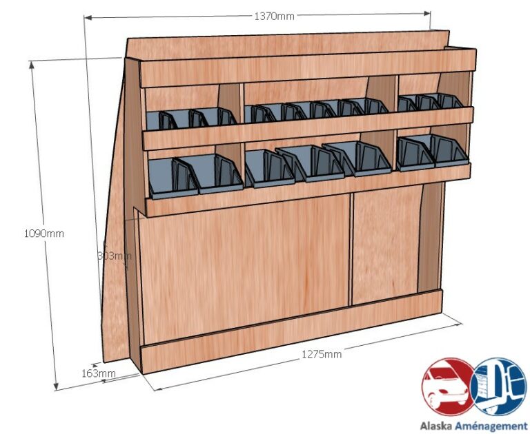 Meuble latéral Gauche KRG-DC001-N - vue 3