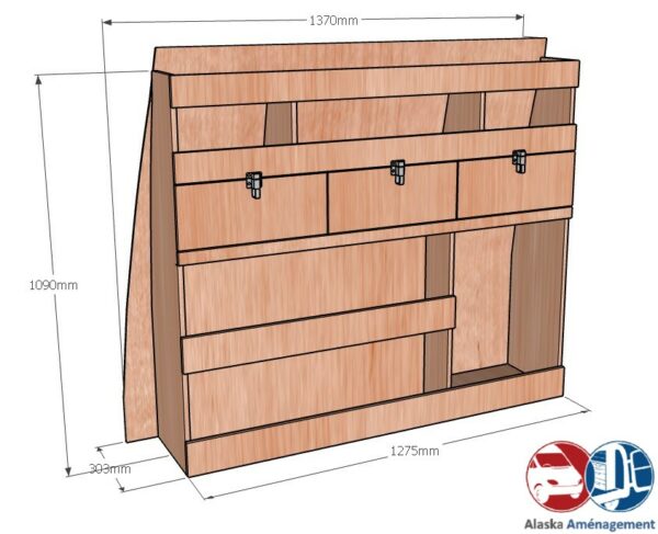 Kangoo Van III L1 KRG002 COTES - Aménagement Utilitaire Île-de-France & Livraison