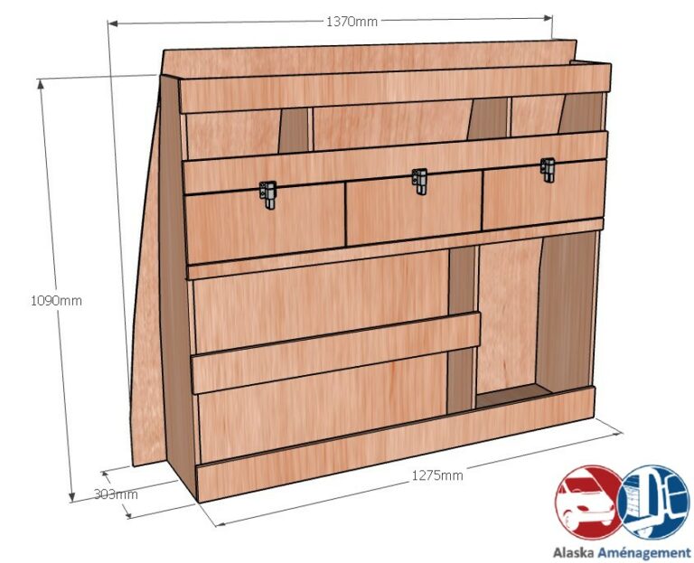 Meuble latéral Gauche KRG-DC002-N - vue 3