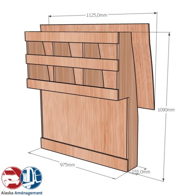 Kangoo Van III L2 APL KRD DC COTES - Aménagement Utilitaire Île-de-France & Livraison