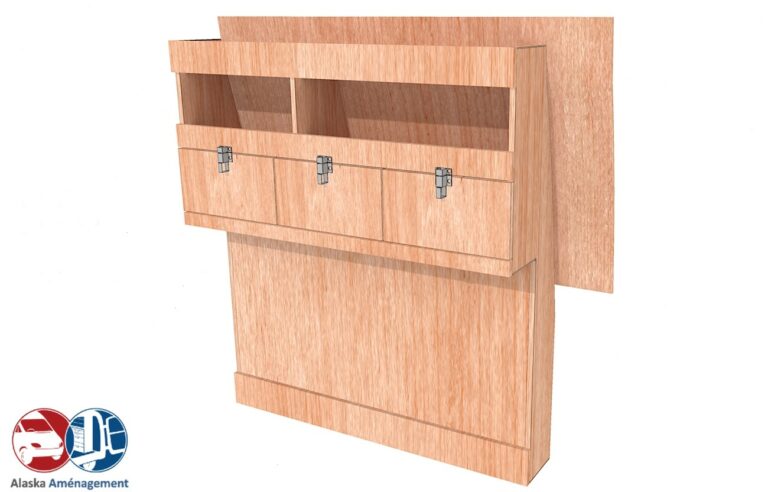 Meuble latéral Droite KRD-DC102-N - vue 1