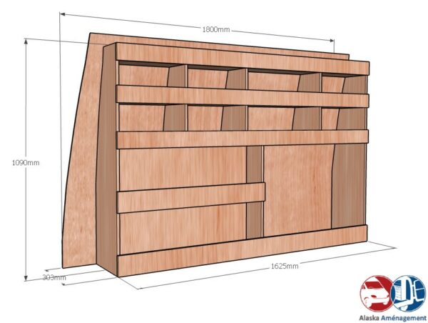 Kangoo Van III L2 APL KRG COTES - Aménagement Utilitaire Île-de-France & Livraison
