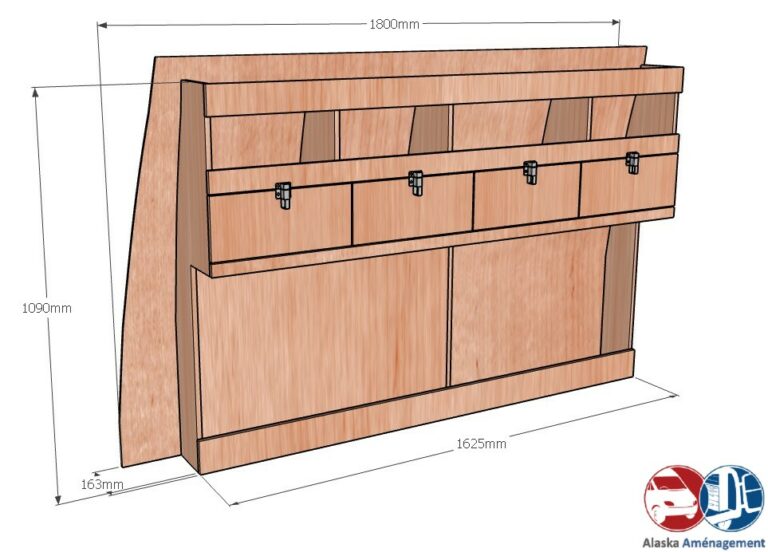 Meuble latéral Gauche KRG-DC002-N - vue 3