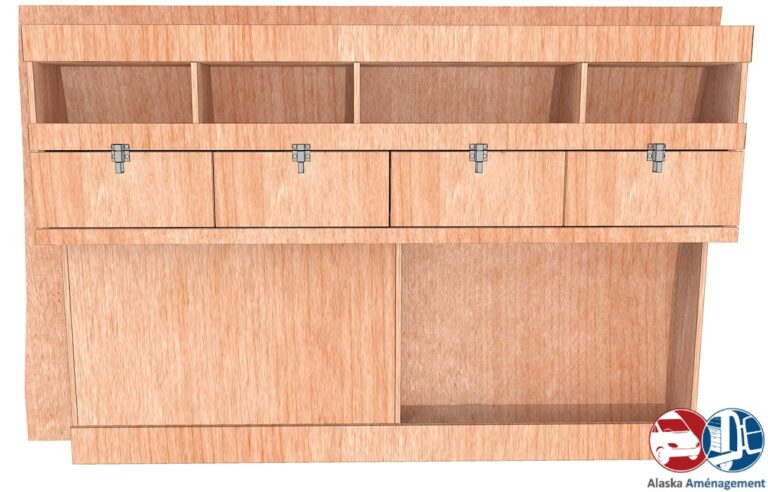 Meuble latéral Gauche KRG-DC002-N - vue 2