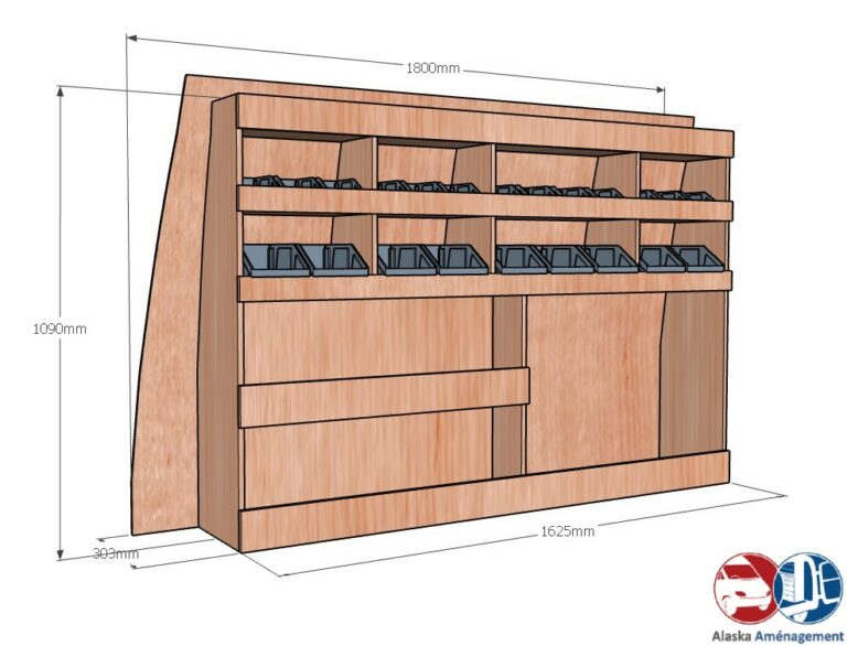 Meuble latéral Gauche KRG001-N - vue 3