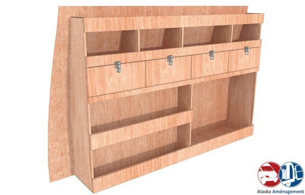 Kangoo Van III L2 APL KRG002 P - Aménagement Utilitaire Île-de-France & Livraison