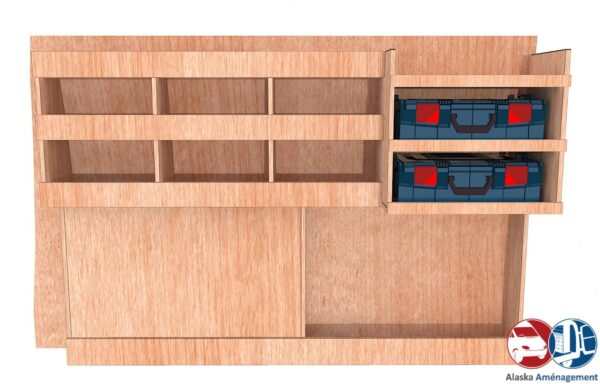 Kangoo Van III L2 APL KRMG DC F - Aménagement Utilitaire Île-de-France & Livraison