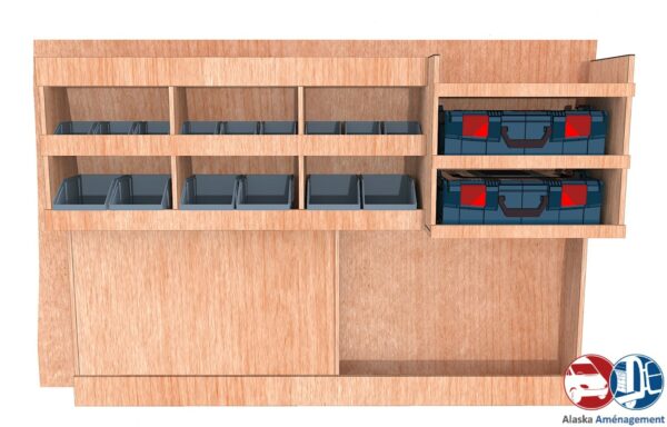 Kangoo Van III L2 APL KRMG DC001 F - Aménagement Utilitaire Île-de-France & Livraison