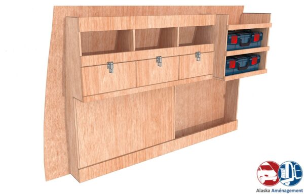 Kangoo Van III L2 APL KRMG DC002 P - Aménagement Utilitaire Île-de-France & Livraison