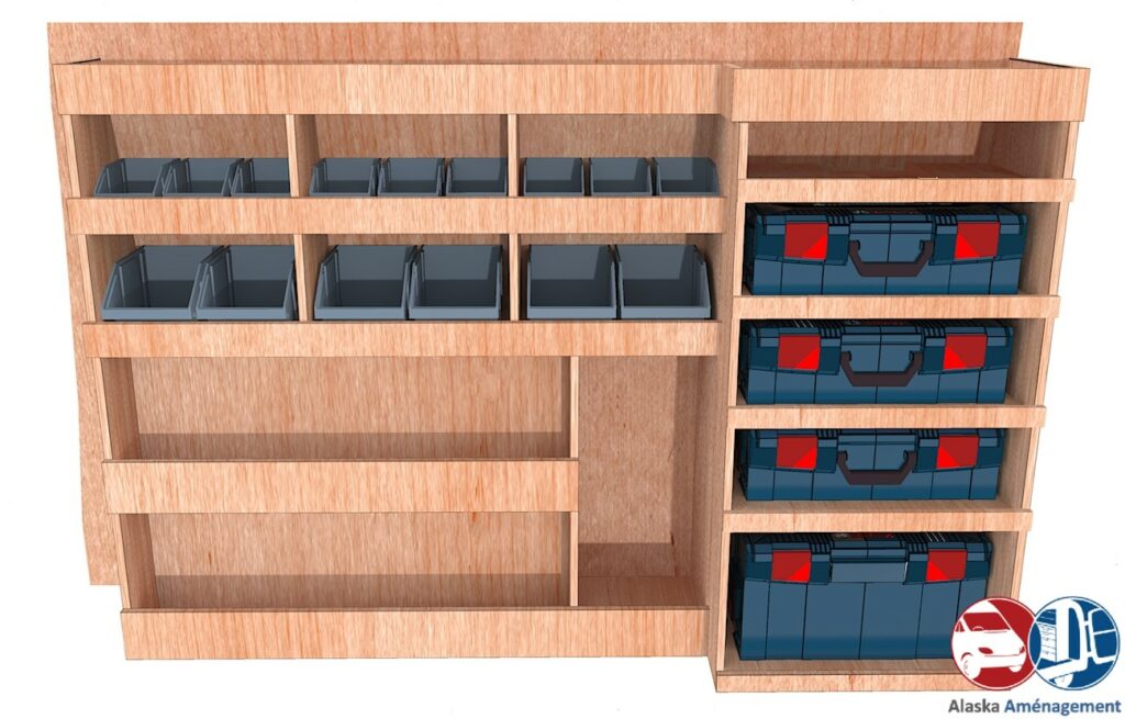 Kangoo Van III L2 APL KRMG001 F - Aménagement Utilitaire Île-de-France & Livraison