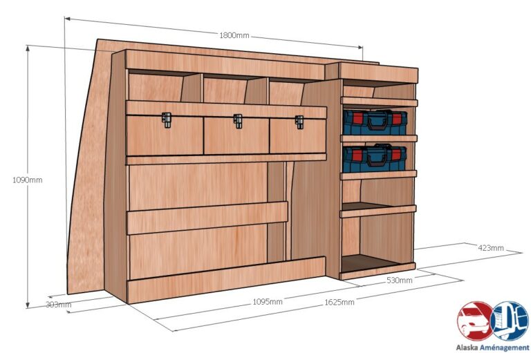 Meuble latéral Gauche KRMG002-N - vue 3