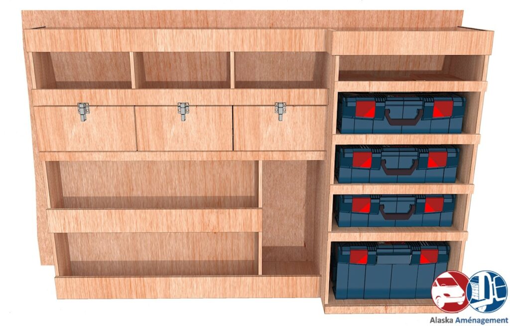 Kangoo Van III L2 APL KRMG002 F - Aménagement Utilitaire Île-de-France & Livraison