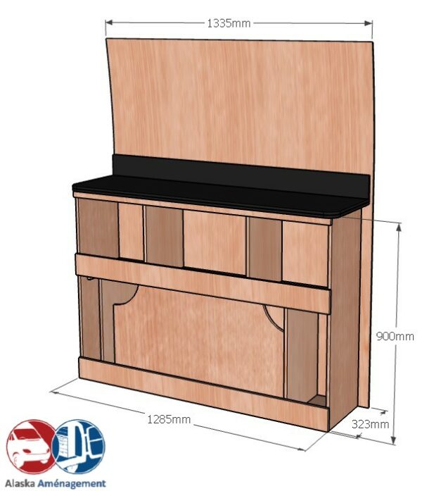 BOXER II L1H1 ETAD104 COTES - Aménagement Utilitaire Île-de-France & Livraison