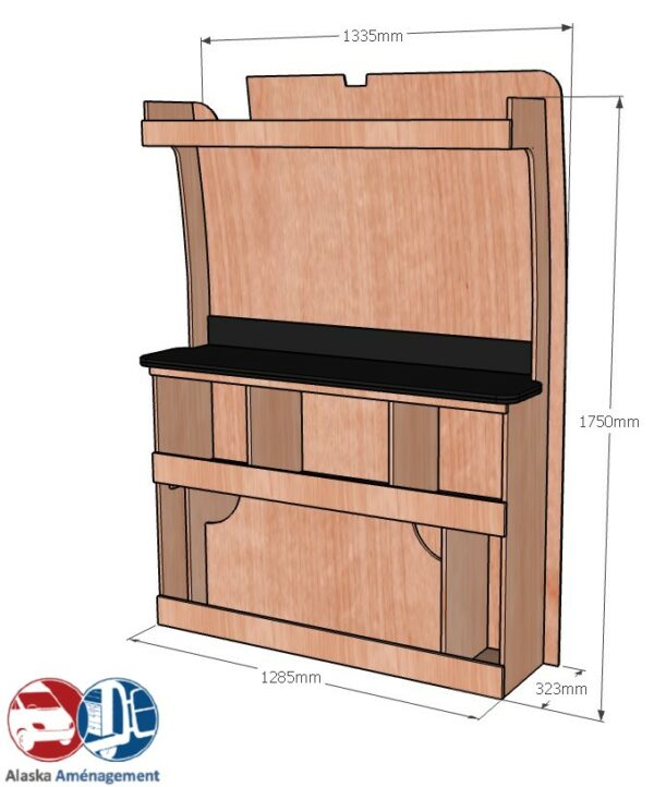 BOXER II L1H2 ETAD104 COTES - Aménagement Utilitaire Île-de-France & Livraison